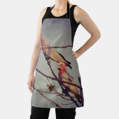 木の中のガラ鳥2 エプロン (インサイチュ)