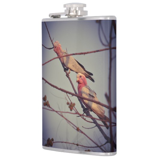 木の中のガラ鳥2 フラスク (左)