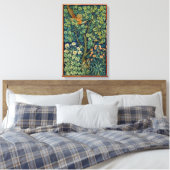 木の中のキジ鳥(ウィリアム・モリス著) キャンバスプリント (インサイチュ (寝室))