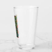 木の中のキジ鳥（ウィリアム・モリス著） タンブラーグラス (左)