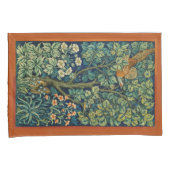 木の中のキジ鳥（ウィリアム・モリス著） 枕カバー (正面右)