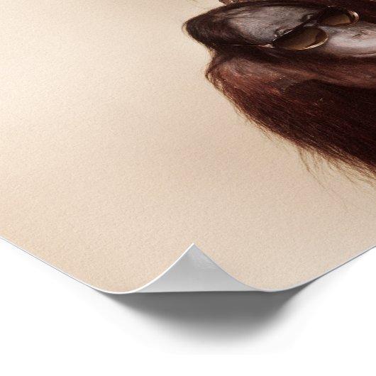 木の中のサル ポスター (角)