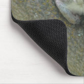 木の中の奇妙なリスとイニシャル マウスパッド (コーナー)