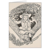 木の中の女の子 (正面)