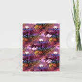 木の中の月….. カード (正面)