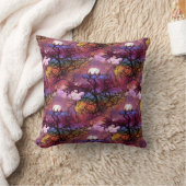 木の中の月….. クッション (ブランケット)