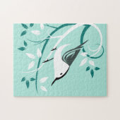 木の中の様式化されたナサッチ ジグソーパズル (横)