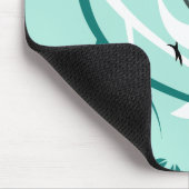 木の中の様式化されたナサッチ マウスパッド (コーナー)