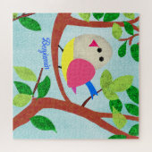 木の中の鳥 ジグソーパズル (横)