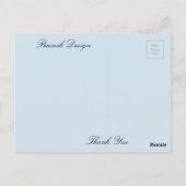 木の中の鳥 ポストカード (裏面)