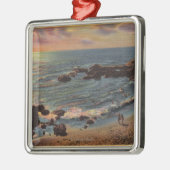 木の入江の眺め メタルオーナメント (左)