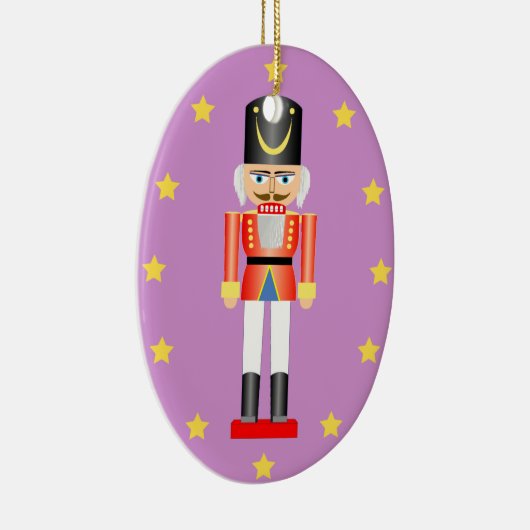木の兵士のクリスマスのオーナメント2 セラミックオーナメント (右)