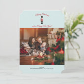 木の兵士の写真の休日カード シーズンカード (スタンド正面)