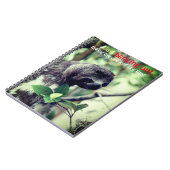 木の写真のナマケモノ ノートブック (左側)