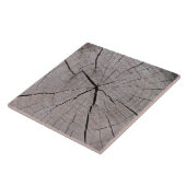 木の切り株の素朴な背景自然 タイル (側面)