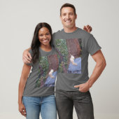 木の切り株のTシャツのチムンク Tシャツ (ユニセックス)