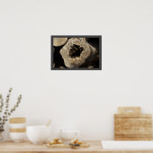 木の切り株ポスター ポスター (キッチン)