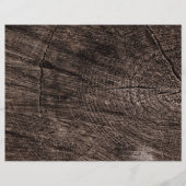 木の切り株 チラシ (正面)