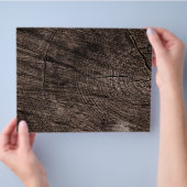 木の切り株 チラシ (手)