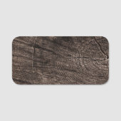 木の切り株 名札 (正面)