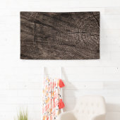 木の切り株 横断幕 (インサイチュ)