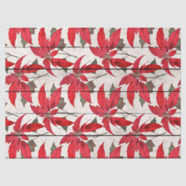 木の切り離しページのクリスマスポイント 薄葉紙