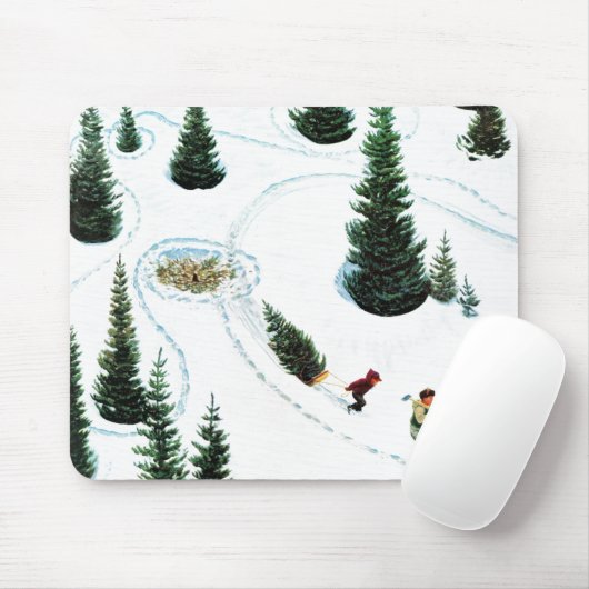 木の削減 マウスパッド (マウス)