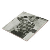 木の剣を握っている男の子 タイル (側面)