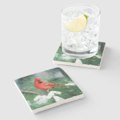 木の北の基本的な男性、IL ストーンコースター (横)