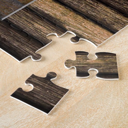 木の十字 ジグソーパズル (側面)