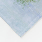 木の反射II フリースブランケット (角)