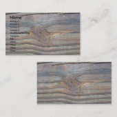 木の名刺2 名刺 (正面/裏面)