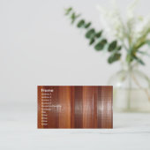 木の名刺 名刺 (スタンド正面)