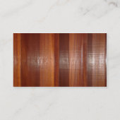 木の名刺 名刺 (裏面)