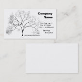 木の名刺 名刺 (正面/裏面)