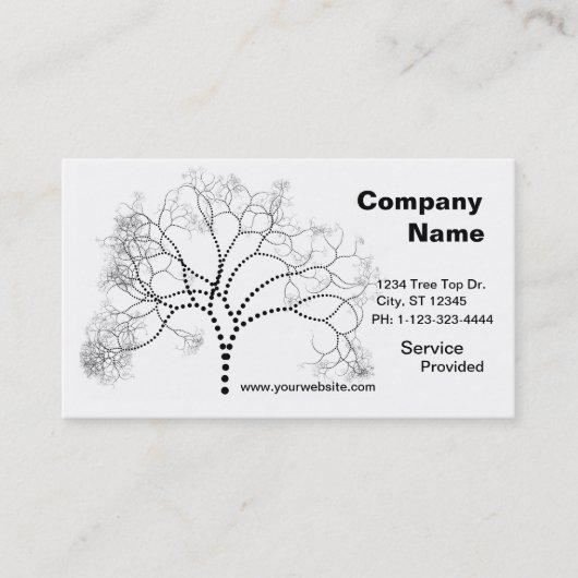 木の名刺 名刺 (正面)