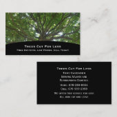 木の名刺 名刺 (正面/裏面)