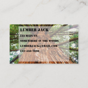 木の名刺 名刺