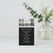 木の名刺 名刺 (スタンド正面)