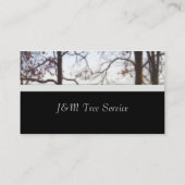 木の名刺 名刺 (裏面)