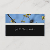 木の名刺 名刺 (裏面)