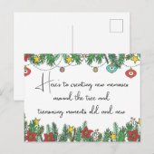 木の周りで記憶を作る ポストカード (正面/裏面)