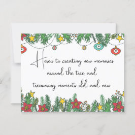 木の周りで記憶を作る ポストカード