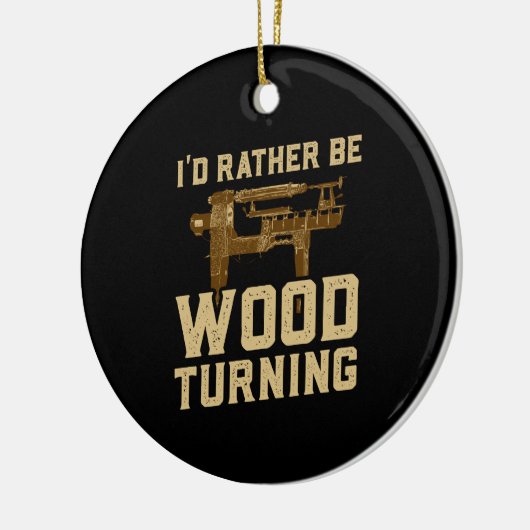 木の回り – 木の回りになりたい セラミックオーナメント (左)