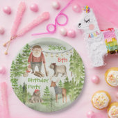 『木の国の誕生日パーティー』 ペーパープレート (パーティー)