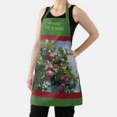 木の国の赤りんごパーソナライズされた エプロン (インサイチュ)