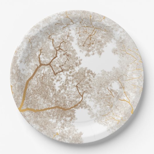 木の地図1 ペーパープレート (正面)