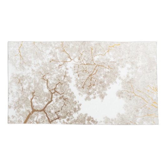 木の地図1 枕カバー (裏面)