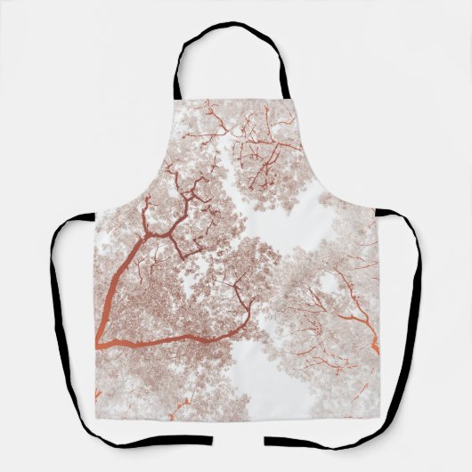 木の地図2 エプロン (正面)