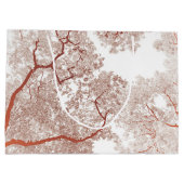木の地図2 ラージペーパーバッグ (裏面)